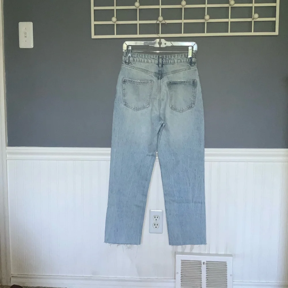 High Rise Straight Leg Jean - Picture 2 of 3
